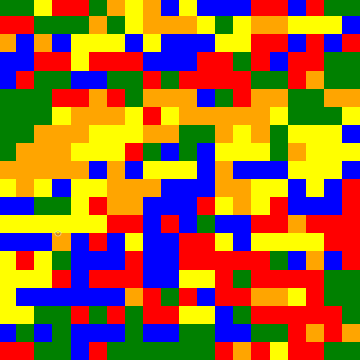 Collatz Conjecture Art (20x20)