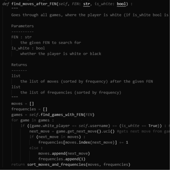 Chess-Analytica Python Library